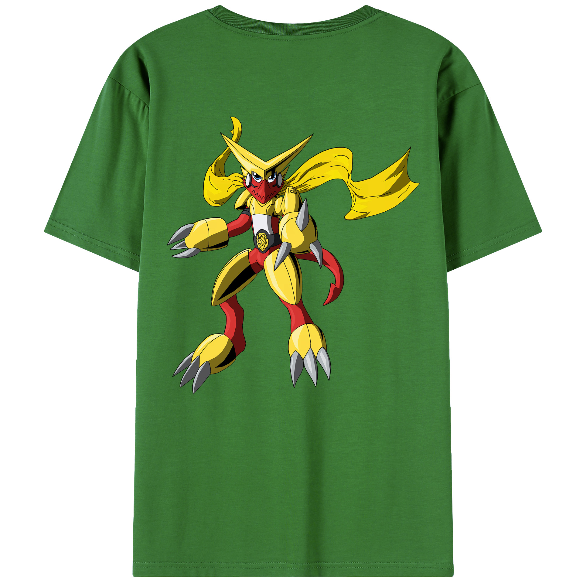 （画像用） Digimon デジタルモンスター/デジモン レディース半袖Tシャツ(バックプリント)
